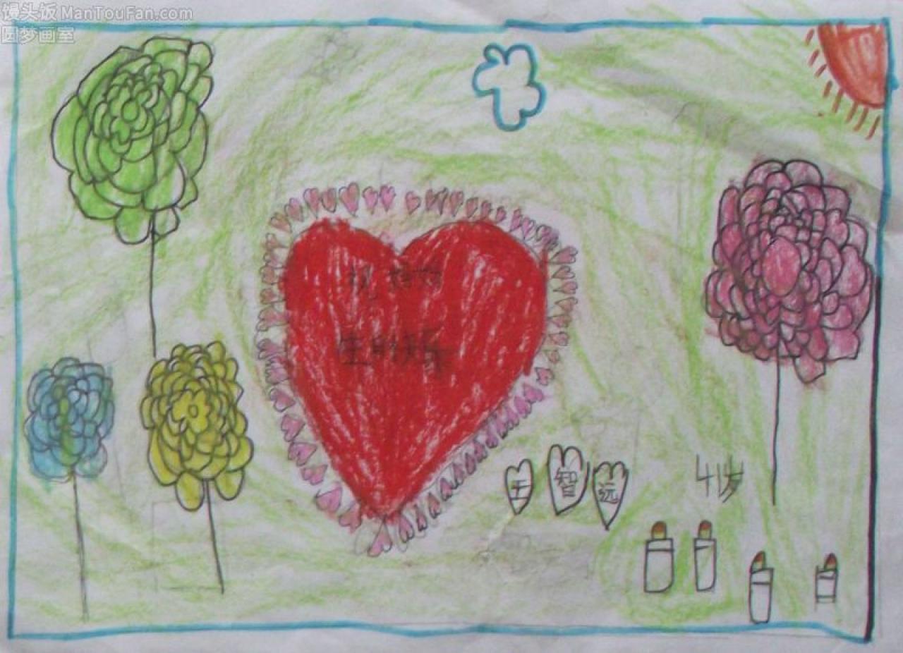 祝妈妈生日快乐 贺卡 王智远设计