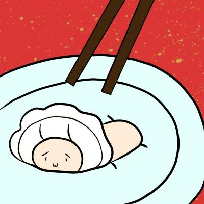 虫治先森扮成年夜饭上的菜肴头像