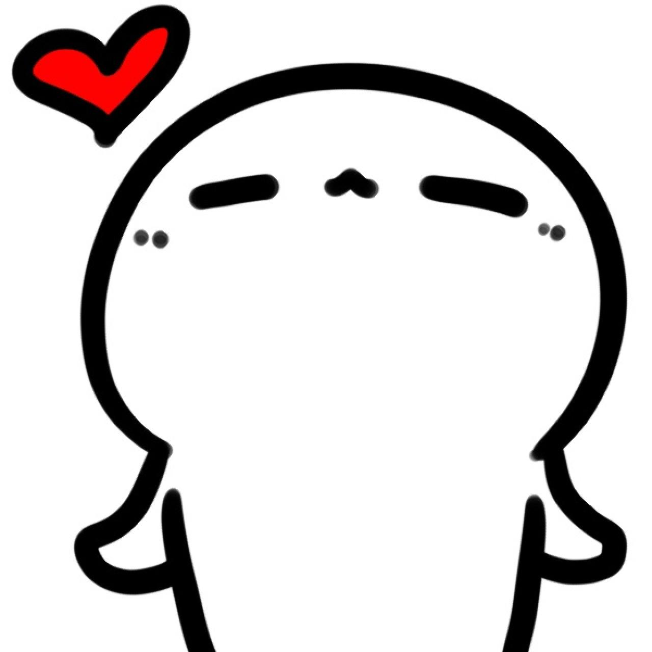 抬起脑袋嘟嘴的摸鱼兽头像