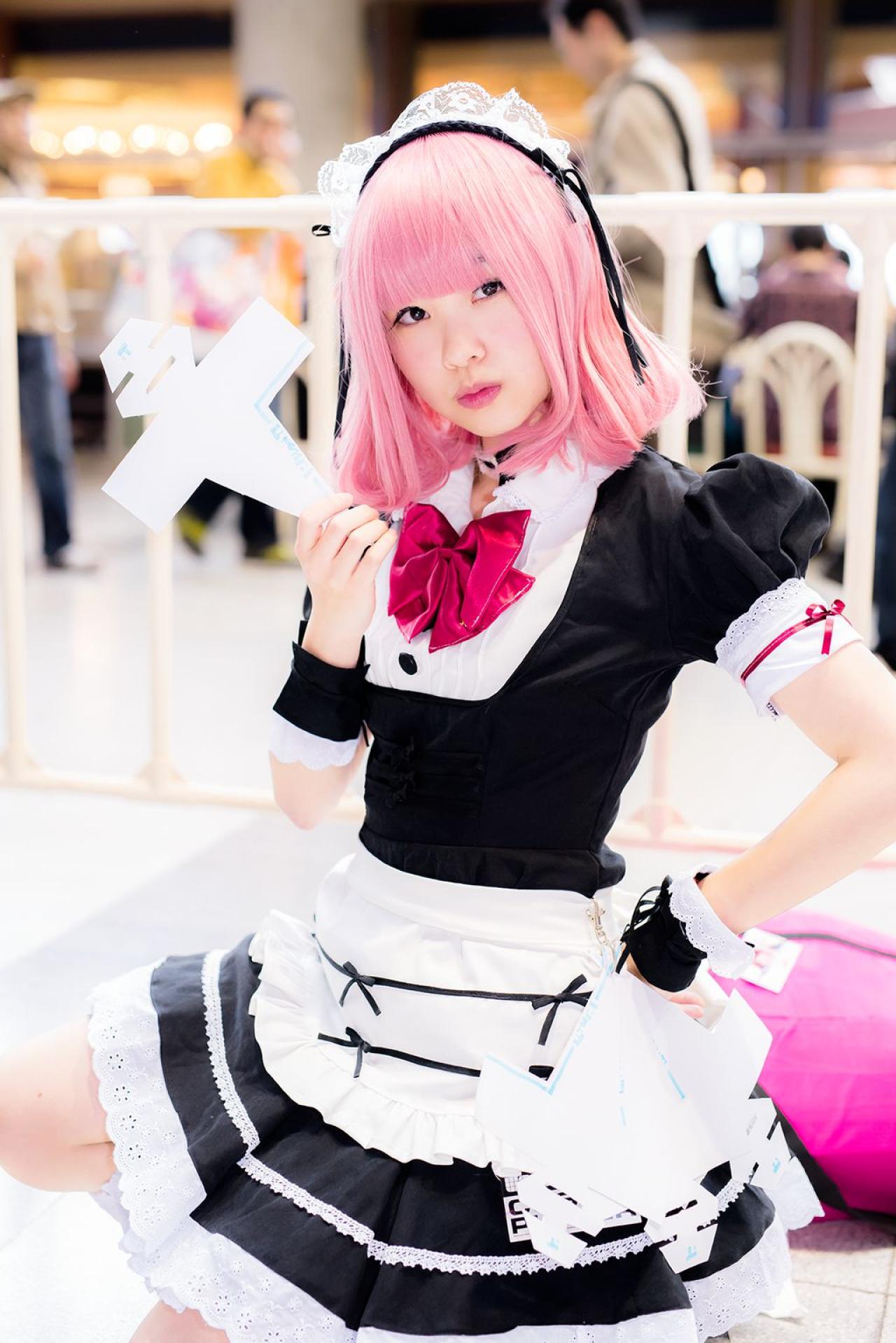 紺乃あすた扮アークス嘟嘴卖萌