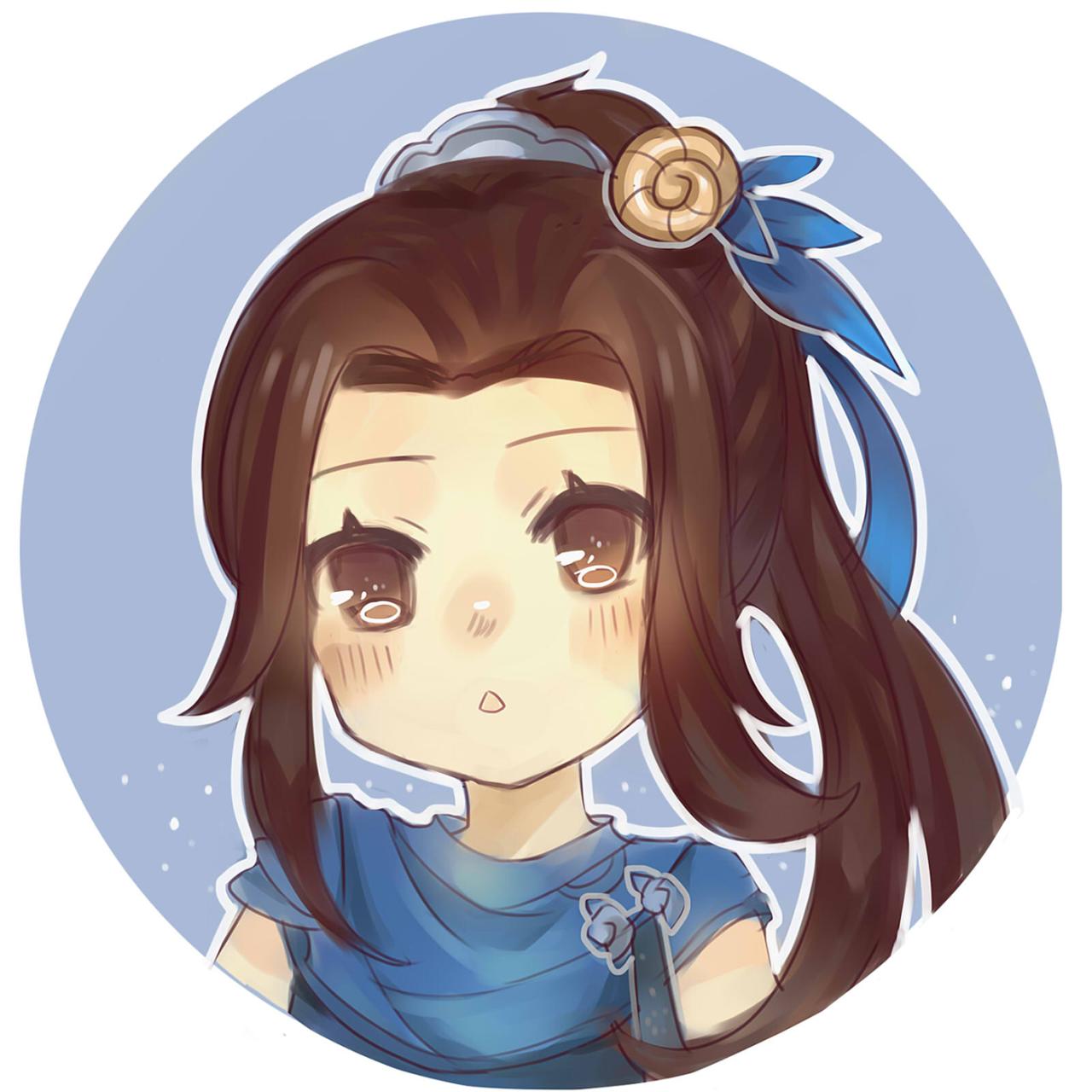 剑网三唐门朔雪套装萝莉头像