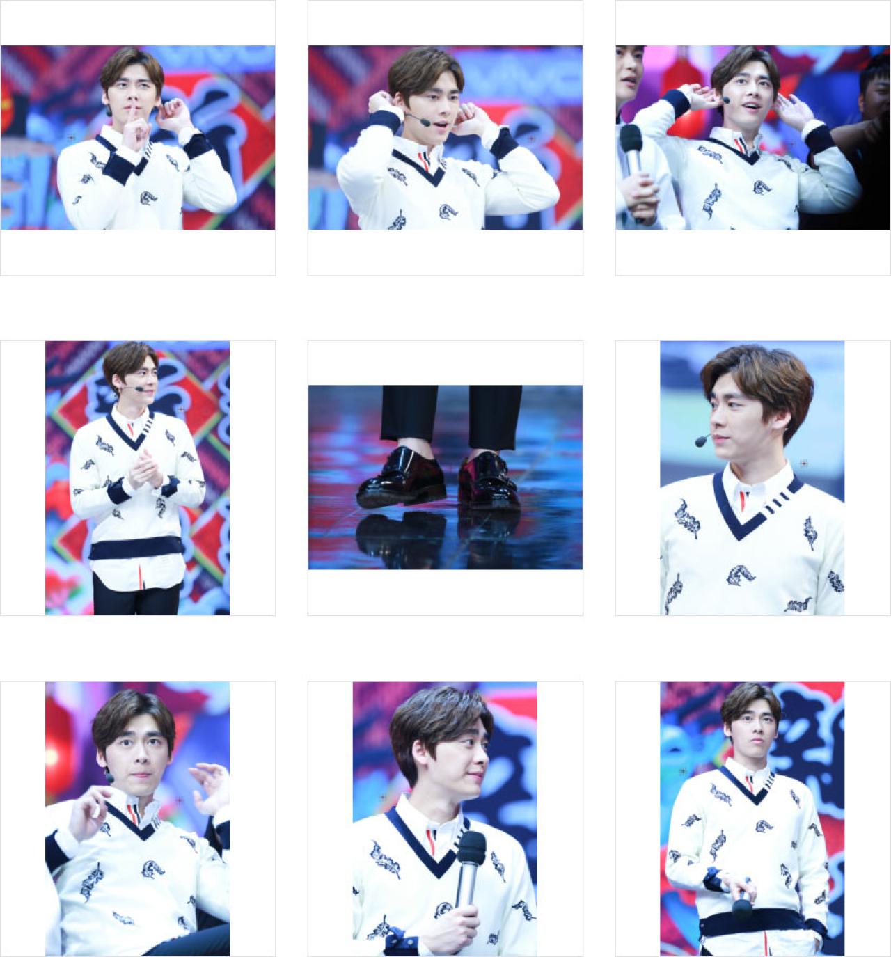 李易峰快乐大本营萌表情 预览图