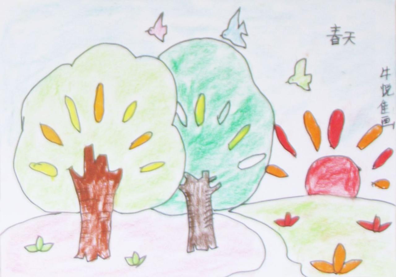 春天 牛悦佳画