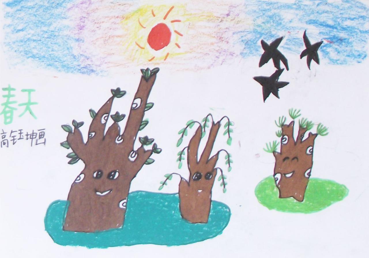 春天 高钰坤画