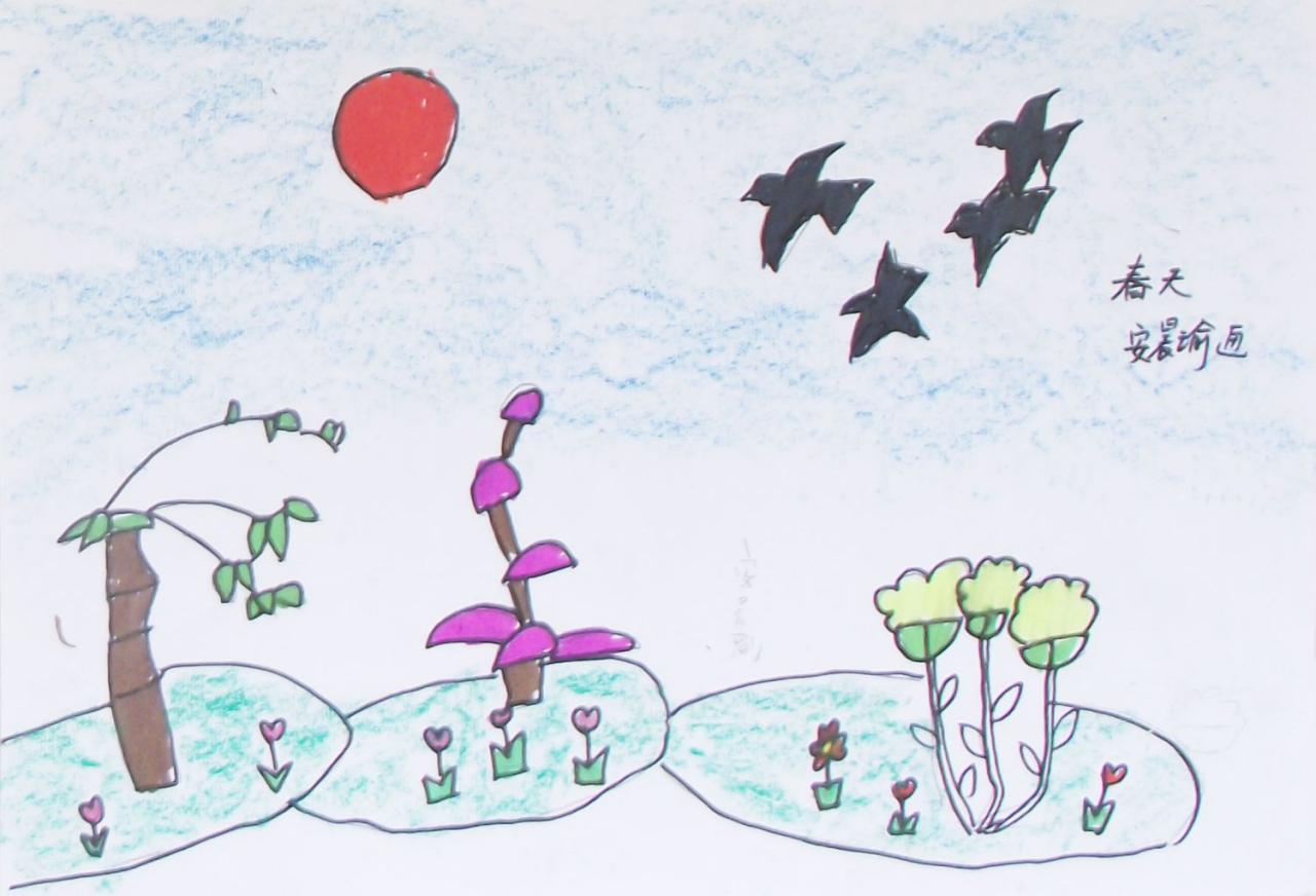 春天 安晨瑜画