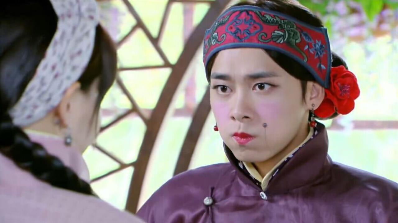 李易峰扮宁致远男扮女装嘟嘴卖萌