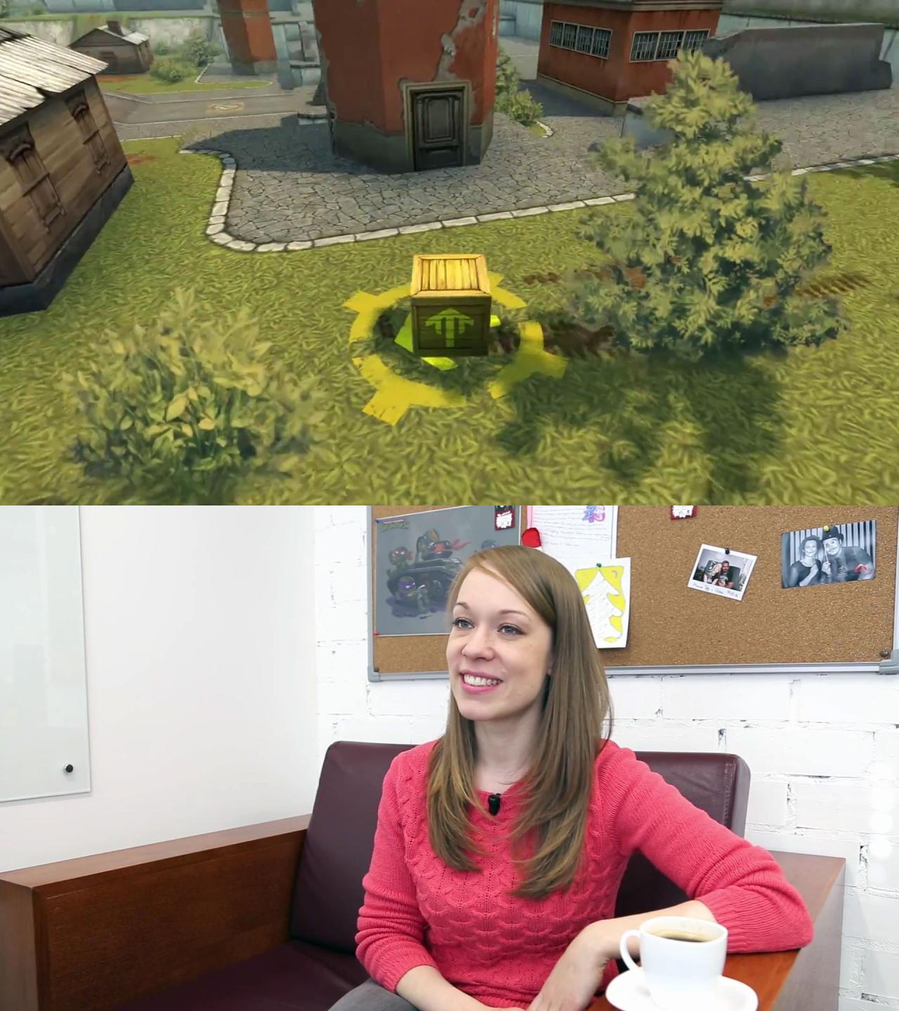 3D坦克速度提升道具和萌妹社区经理Mariya Trusevich