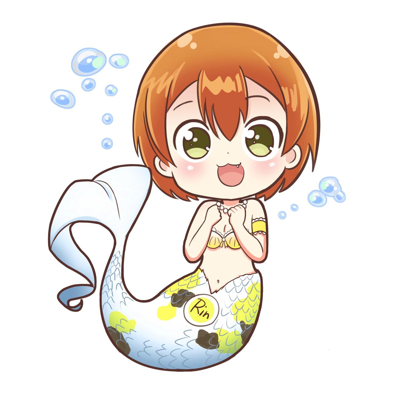 LoveLive!美人鱼锦鲤版凛喵星空凛头像