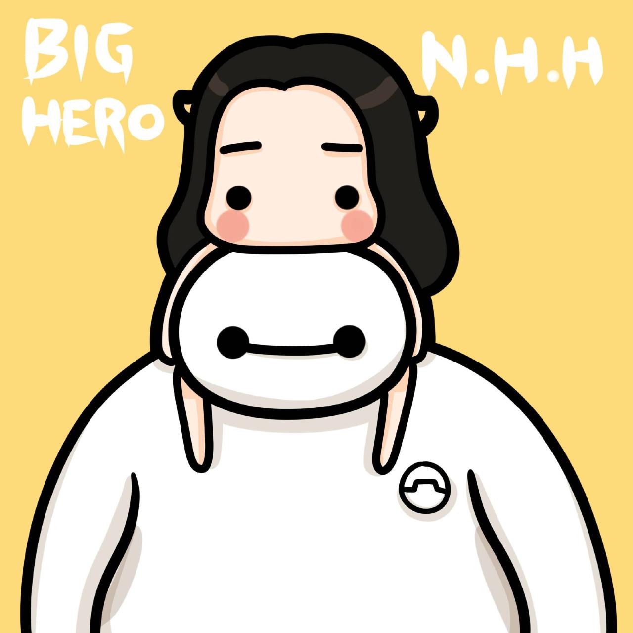 骑在大白头上的萌妹子牛轰轰头像