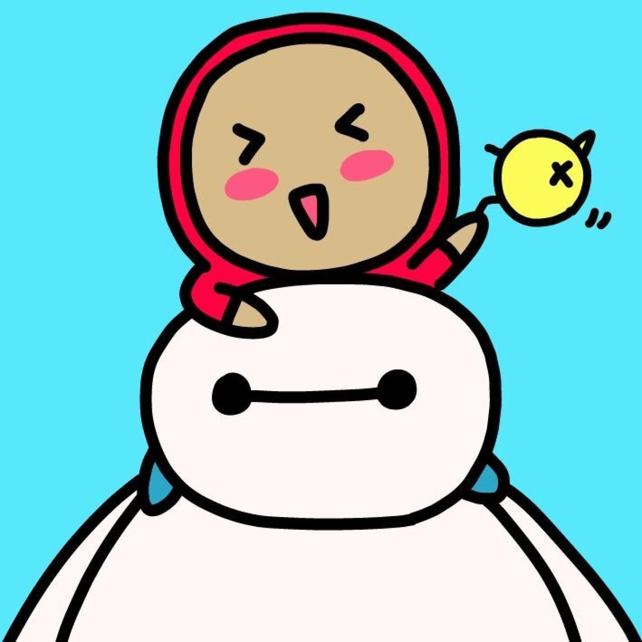 骑在大白头上的陈骏基萌汉子头像