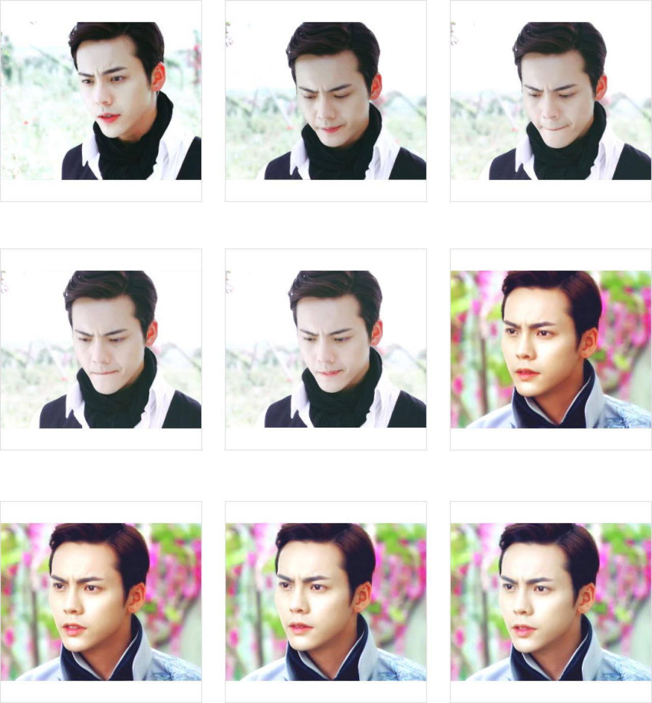 活色生香陈伟霆饰演文家少爷安逸尘萌表情 预览图