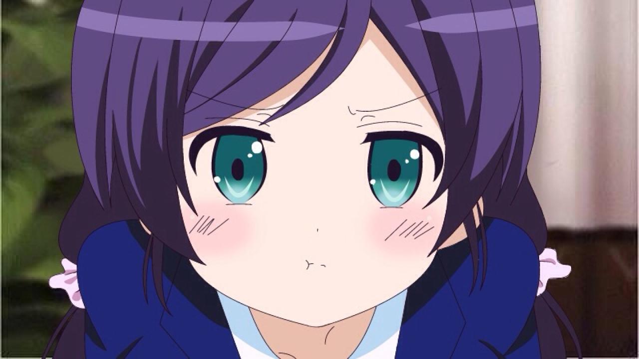 东条希生气嘟嘴卖萌表情