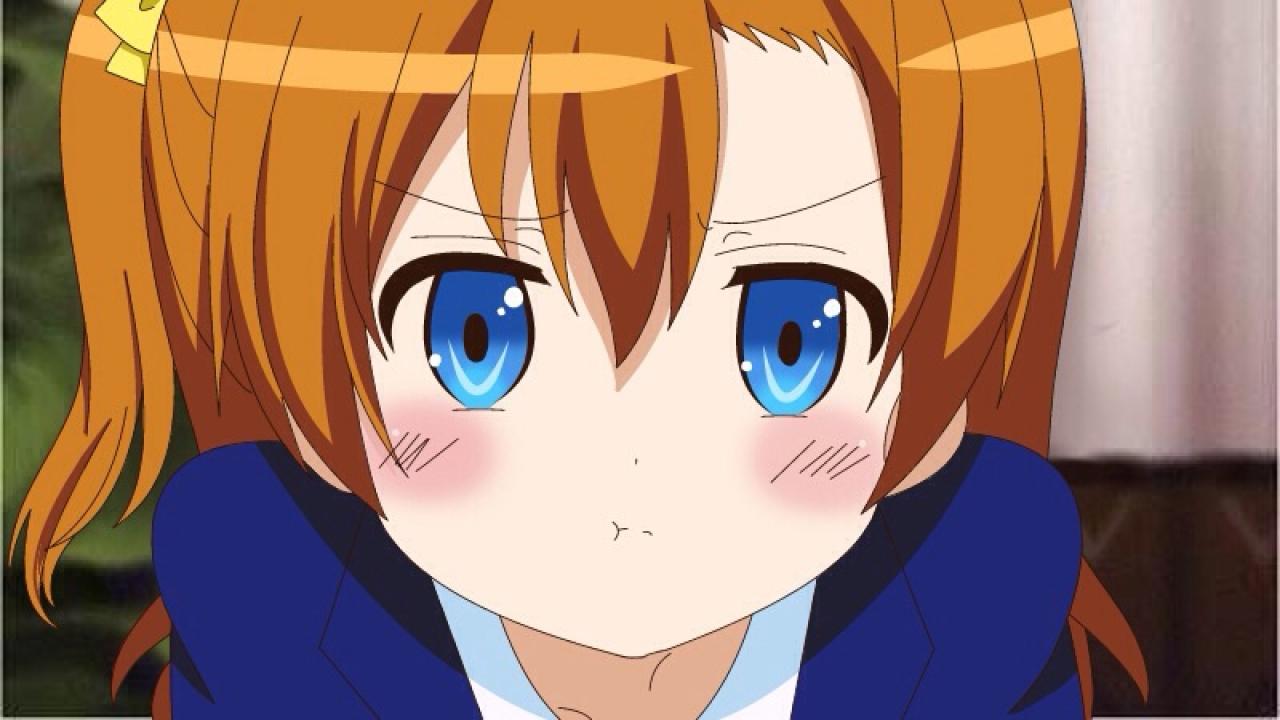 高坂穗乃果生气嘟嘴卖萌表情