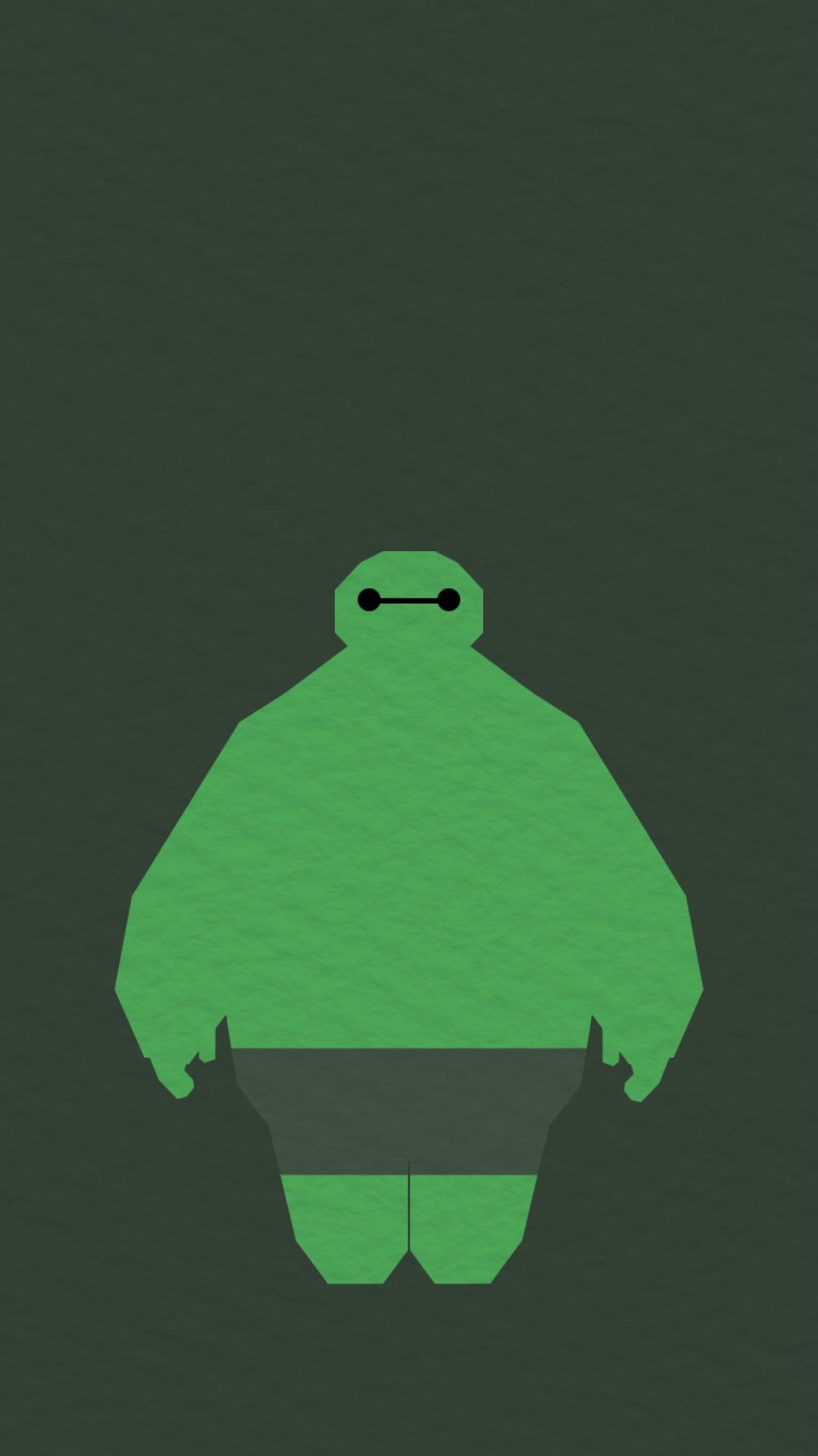 绿巨人版大白手机壁纸