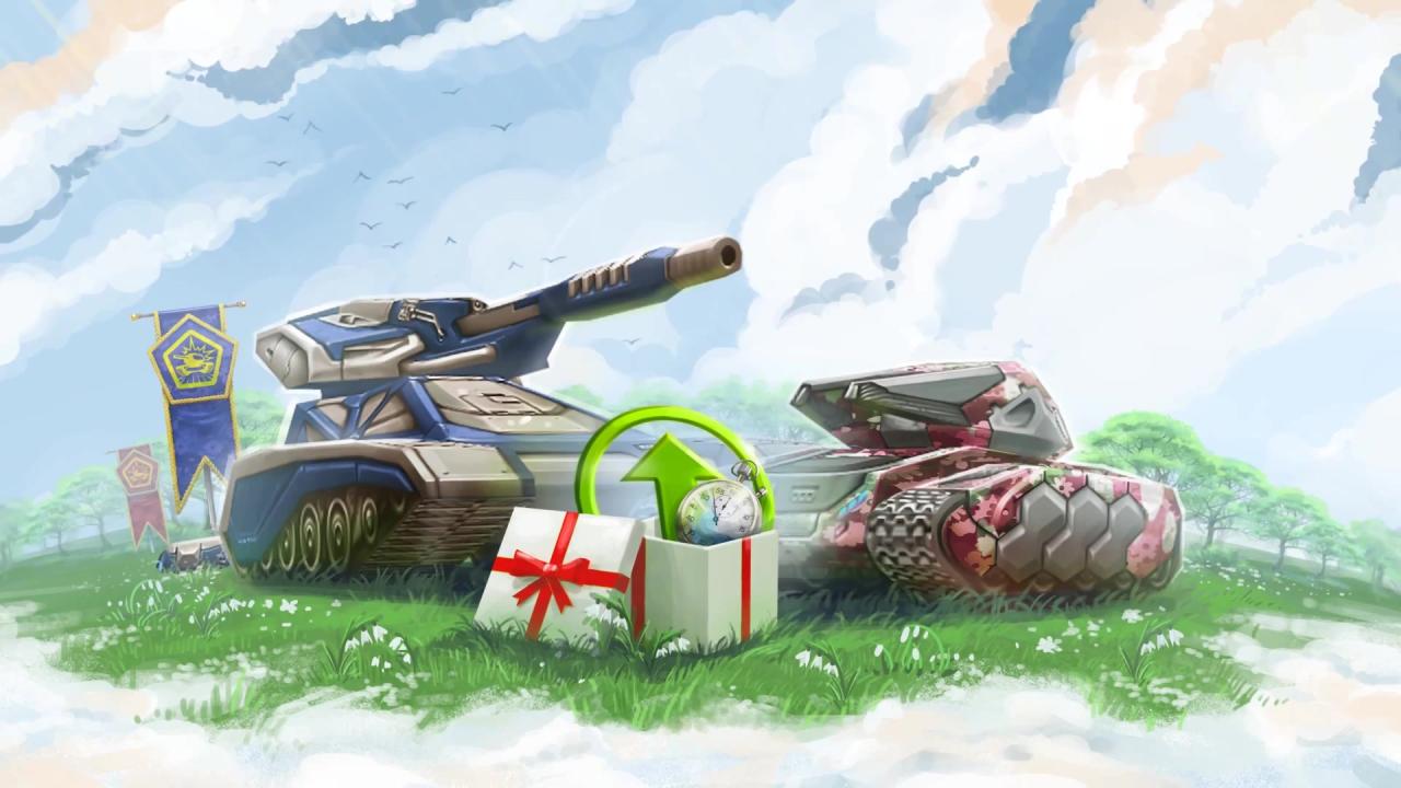 国际妇女节主题的镭射独裁和蜂王磁力的3D坦克壁纸