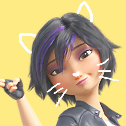 超能陆战队芥末无疆猫耳头像