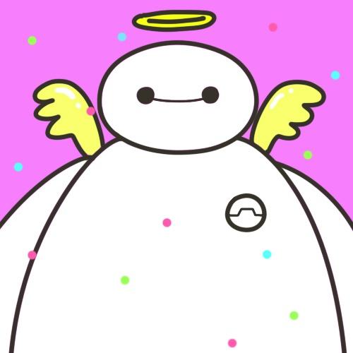 长着翅膀的天使大白头像