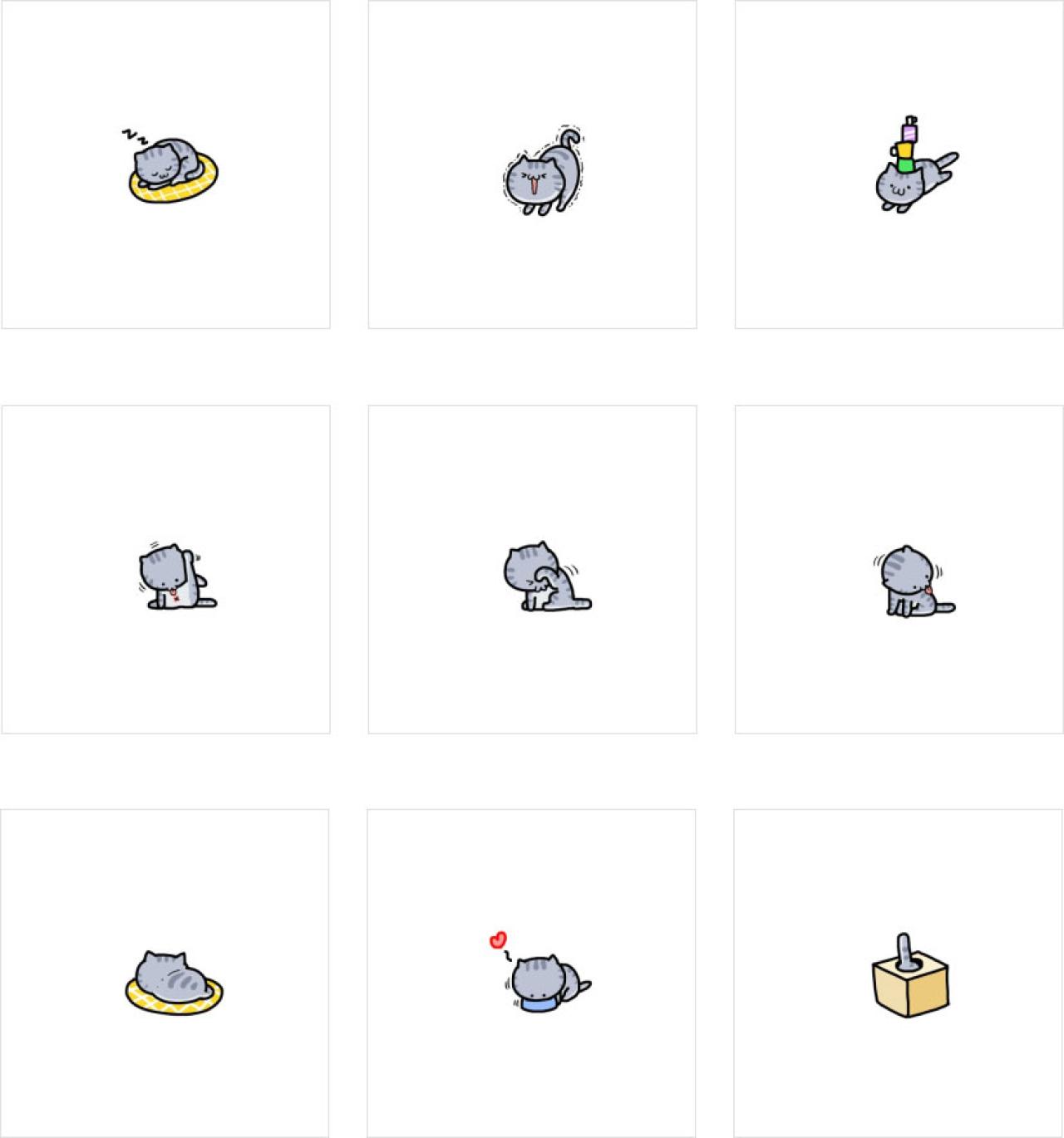 大绵羊BOBO可爱猫咪卖萌小头像 预览图