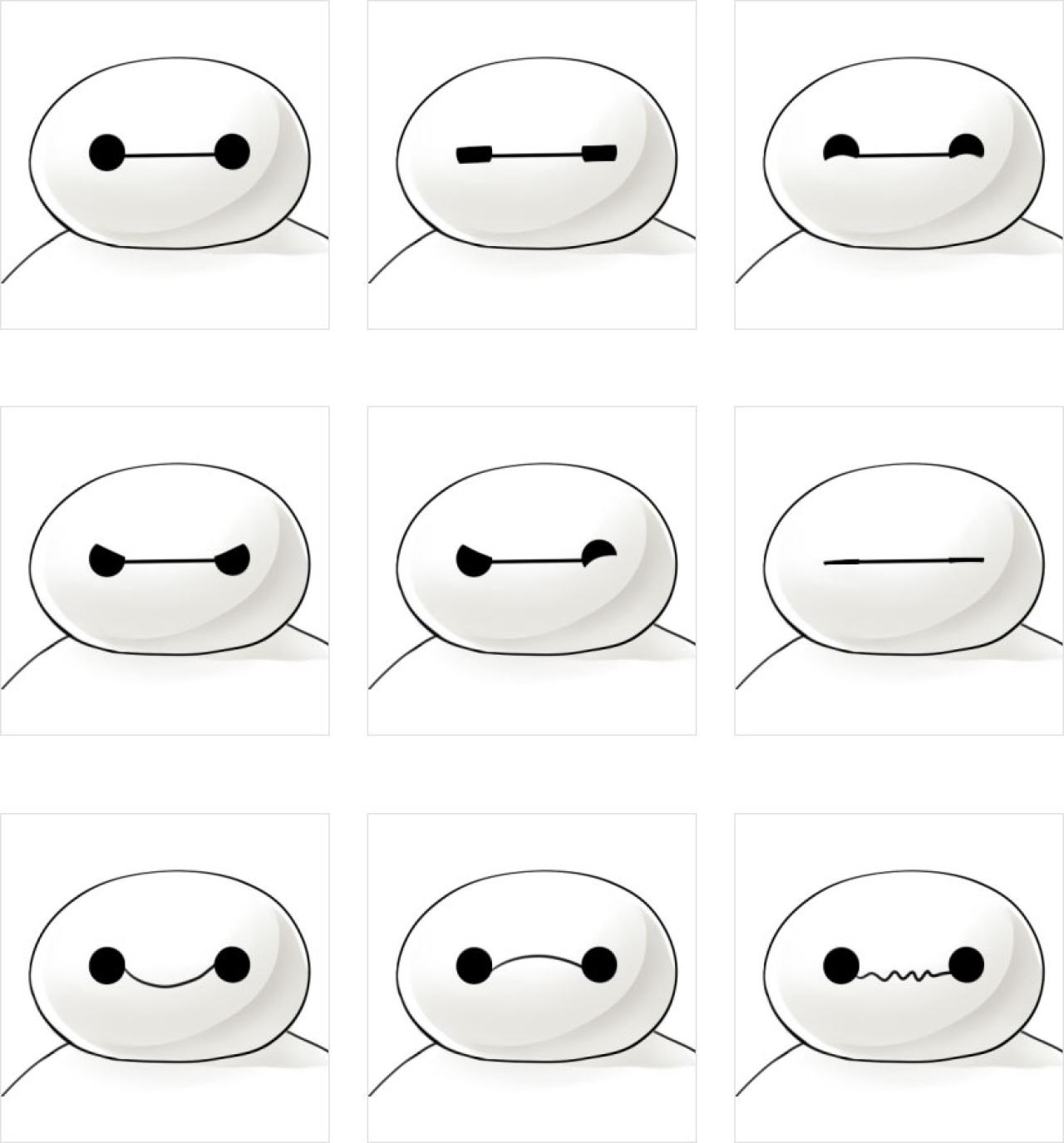 超能陆战队大白表情 预览图