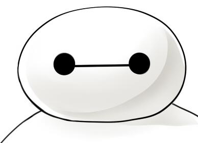 平静的大白表情