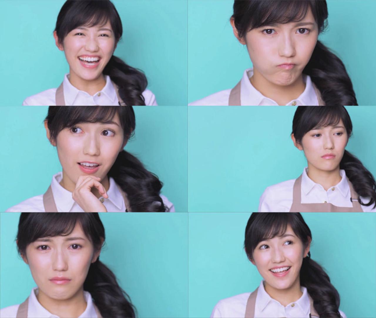 渡边麻友书店制服卖萌表情及签名档 预览图