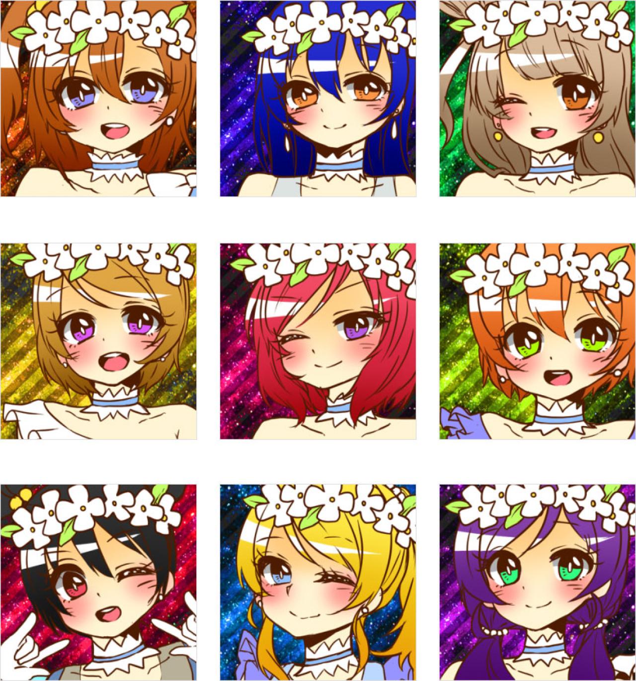 LoveLive!梦想之门打歌服头像 预览图