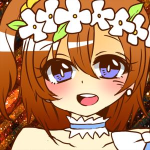 穿着蓝色打歌服的Love Live!高坂穗乃果头像