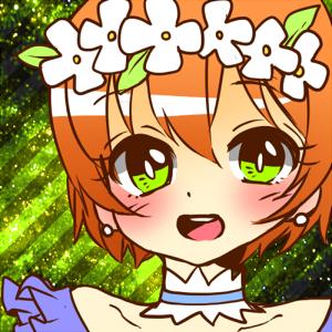 穿着蓝色打歌服的Love Live!星空凛头像