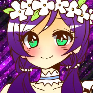 穿着蓝色打歌服的Love Live!东条希头像