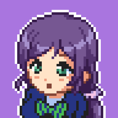 像素风格的LoveLive!东条希头像