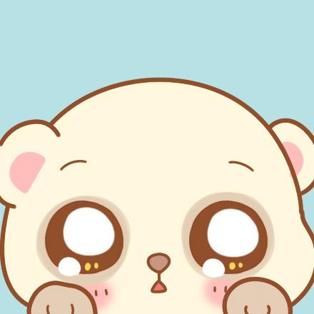 揉脸卖萌的小浣熊头像
