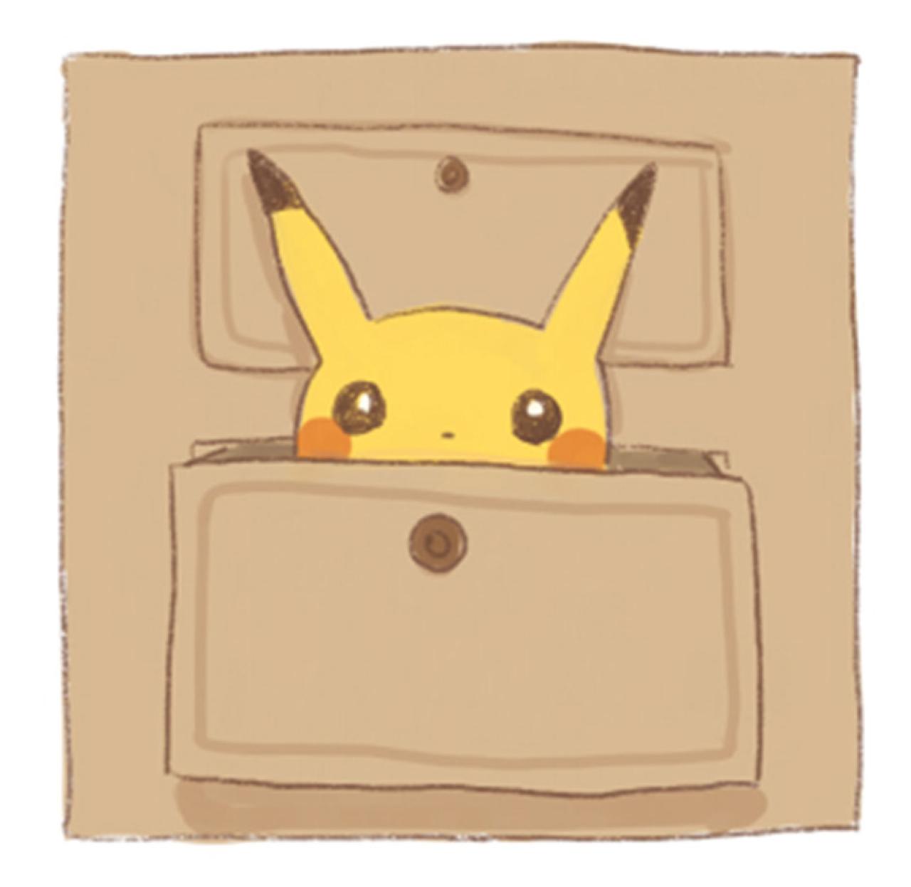 藏在抽屉里的皮卡丘头像
