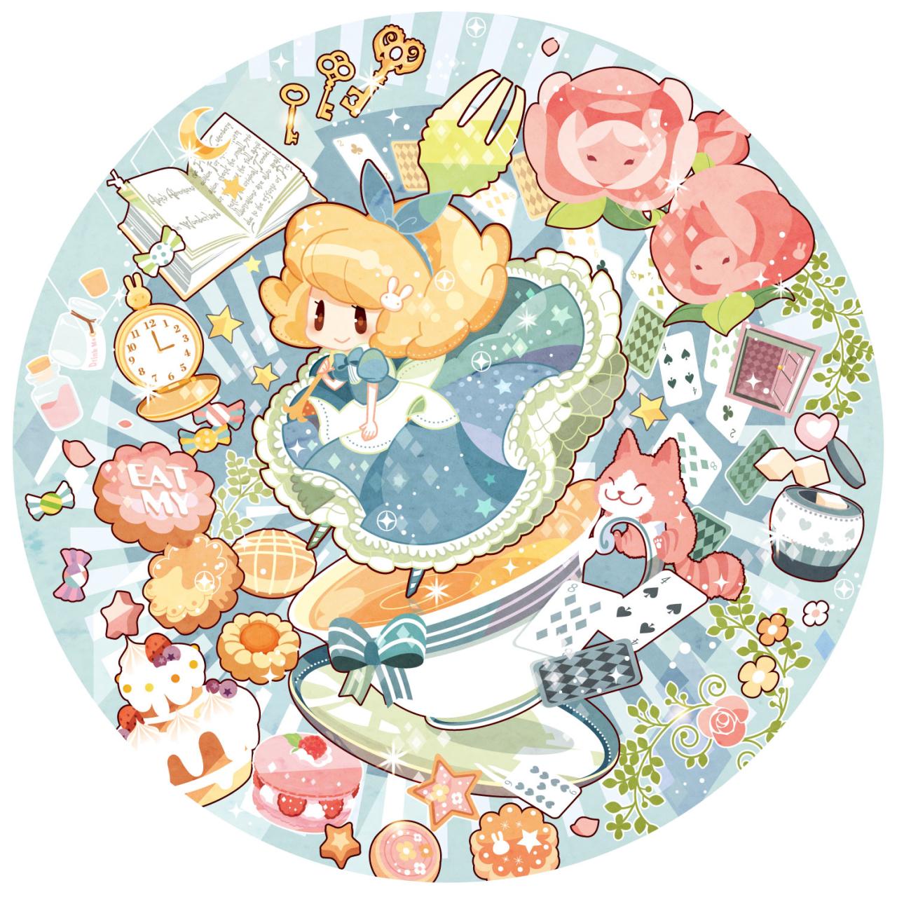 蓝裙子的爱丽丝头像