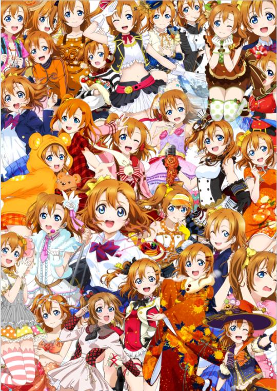 LoveLive!高坂穗乃果手机壁纸