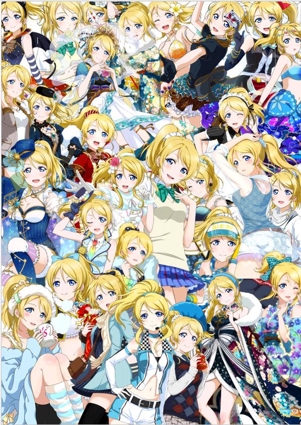 LoveLive!绚濑绘里手机壁纸