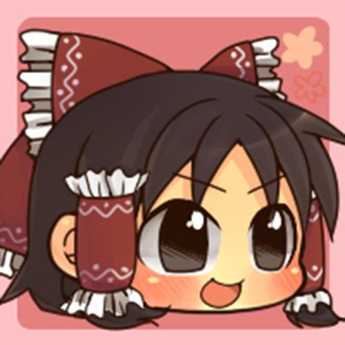 微笑的东方Project博丽灵梦头像