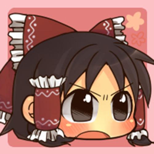 愤怒的东方Project博丽灵梦头像