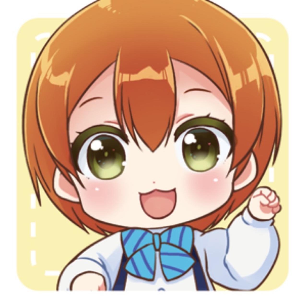 作猫爪手势张着猫嘴的LoveLive!星空凛头像