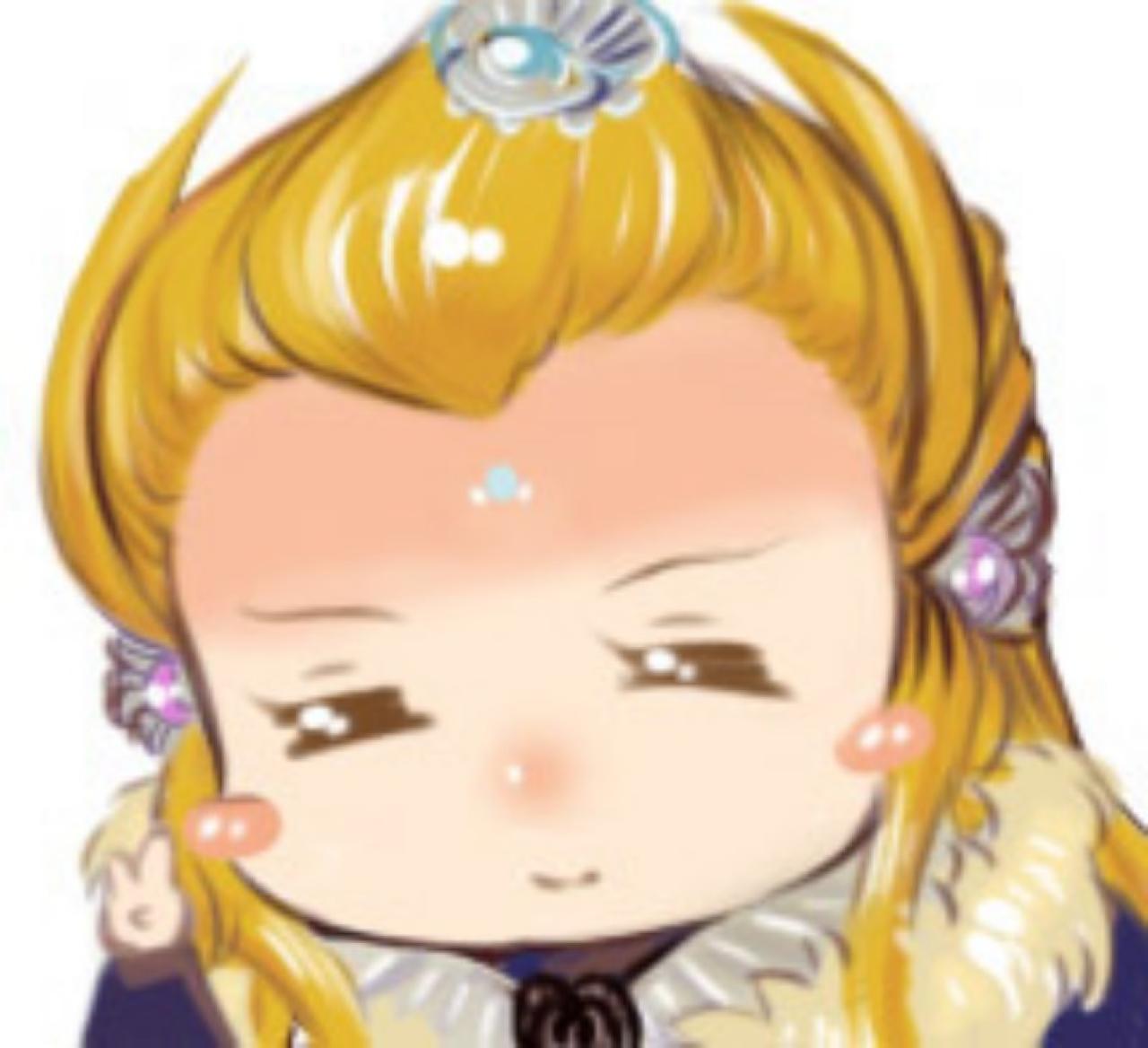 作剪刀手的霹雳布袋戏缎君衡头像