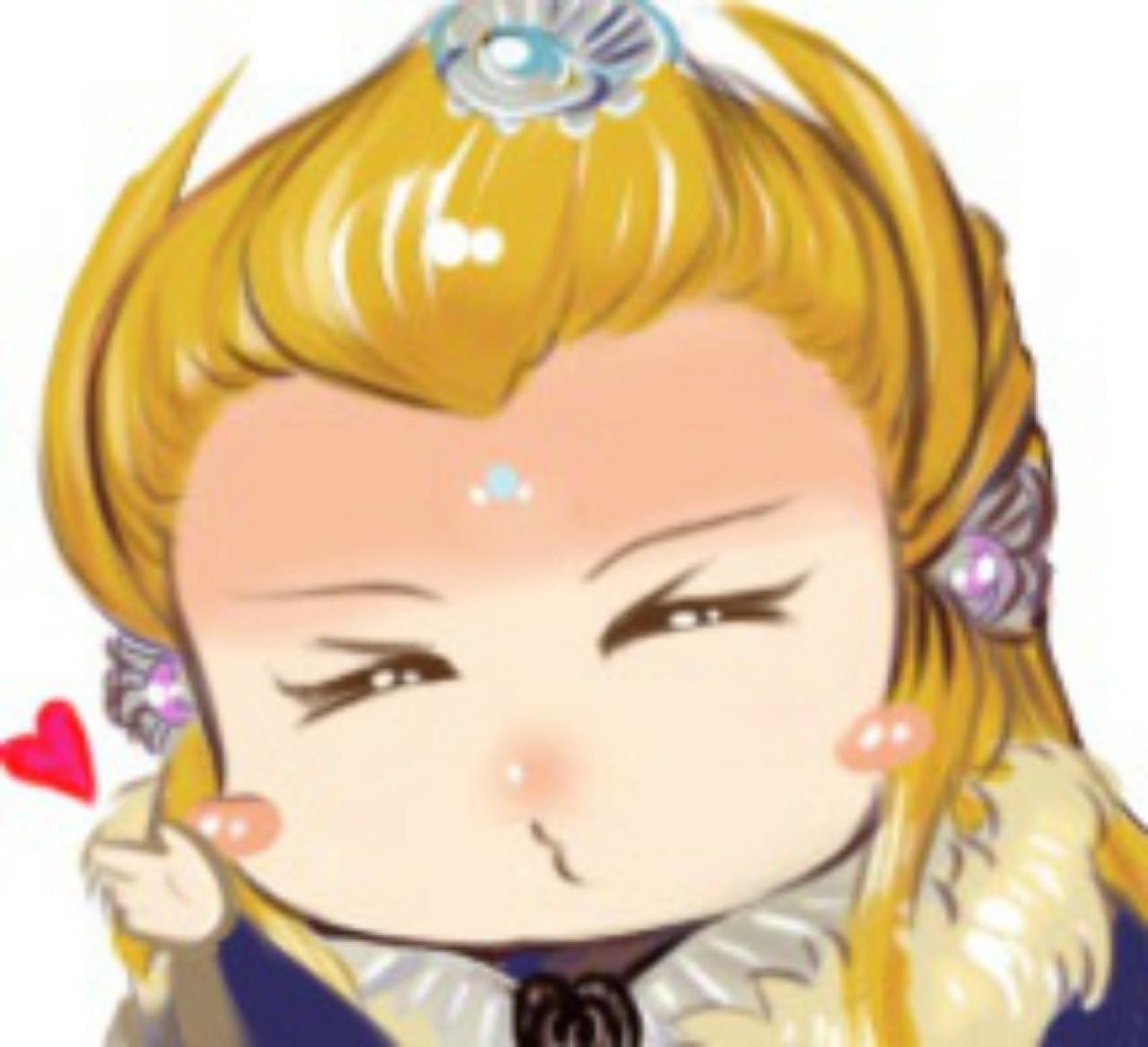 嘟嘴卖萌的霹雳布袋戏缎君衡头像