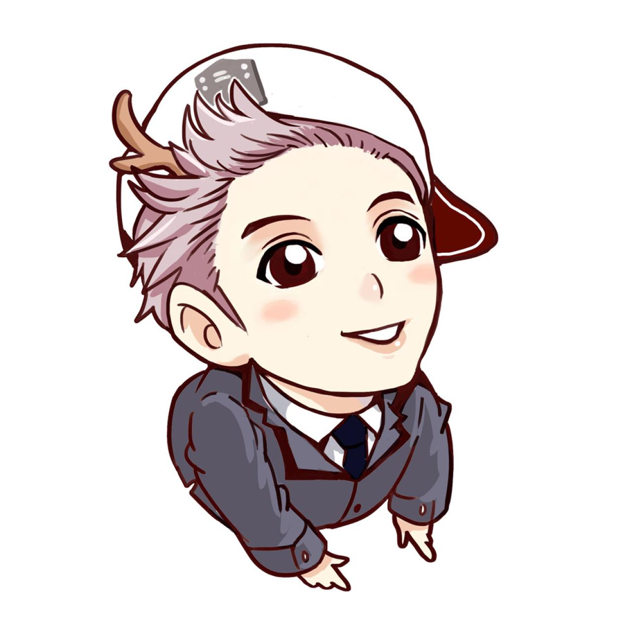 龙抬头的鹿角龙湖妹妹头像