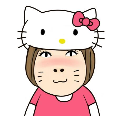 小明明扮演HelloKitty头像