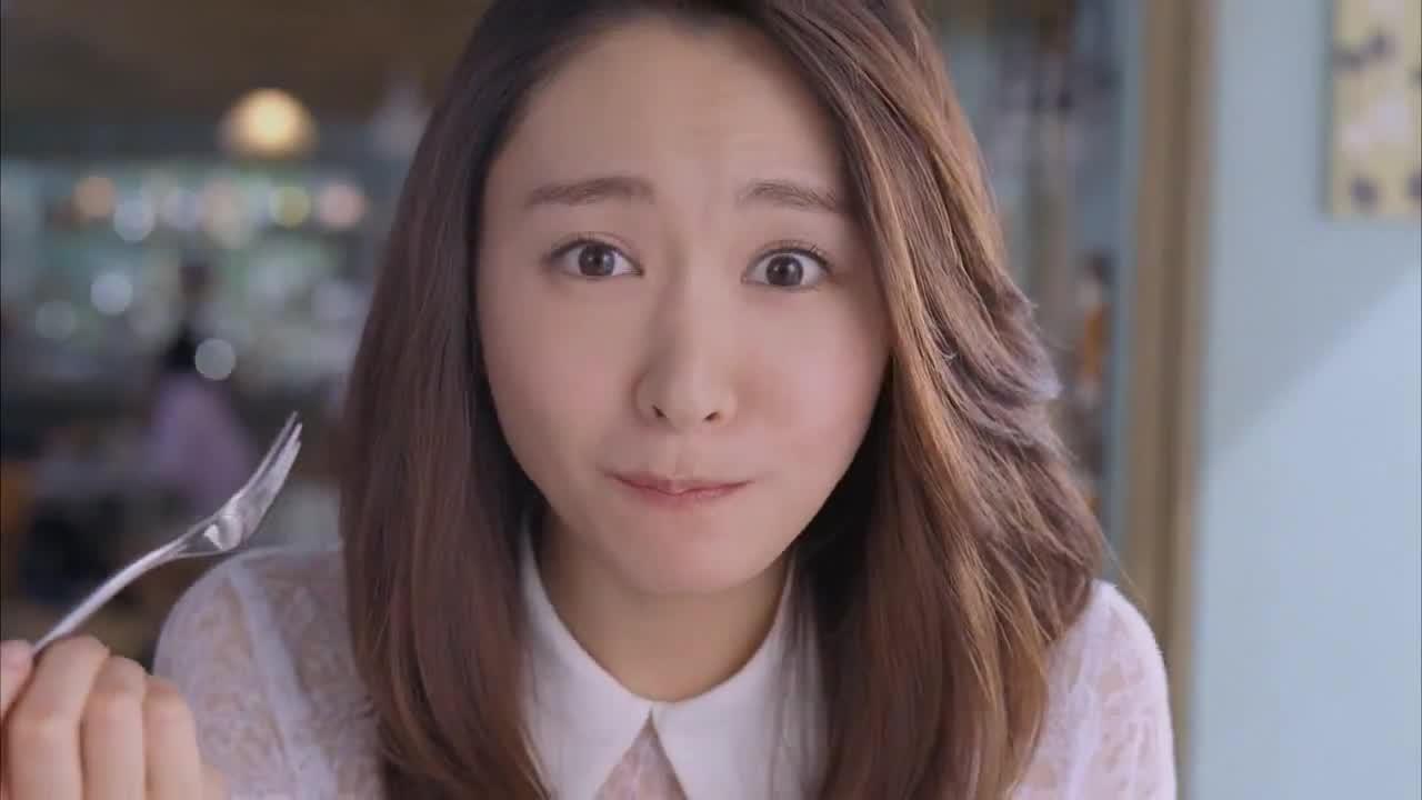 惊喜的新垣结衣表情：好好吃！