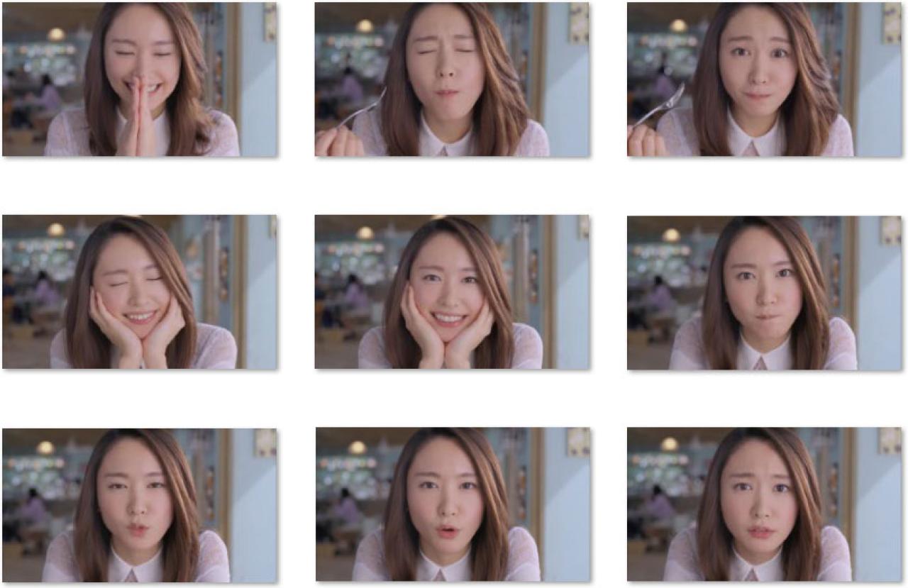 新垣结衣乐敦广告卖萌表情 预览图