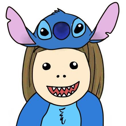 小明明扮史迪奇头像