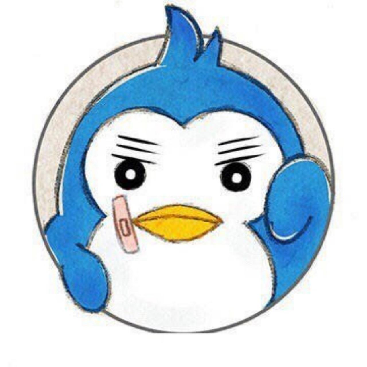 招财回转企鹅罐企鹅头像