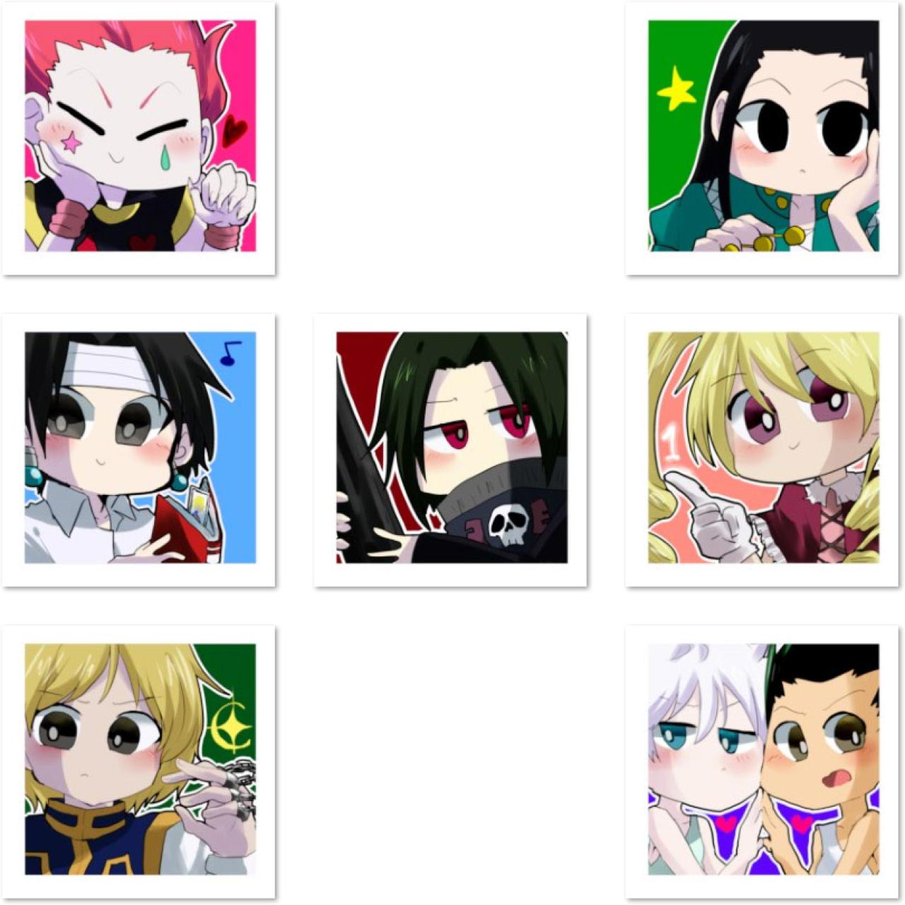 腐女向全职猎人头像 预览图