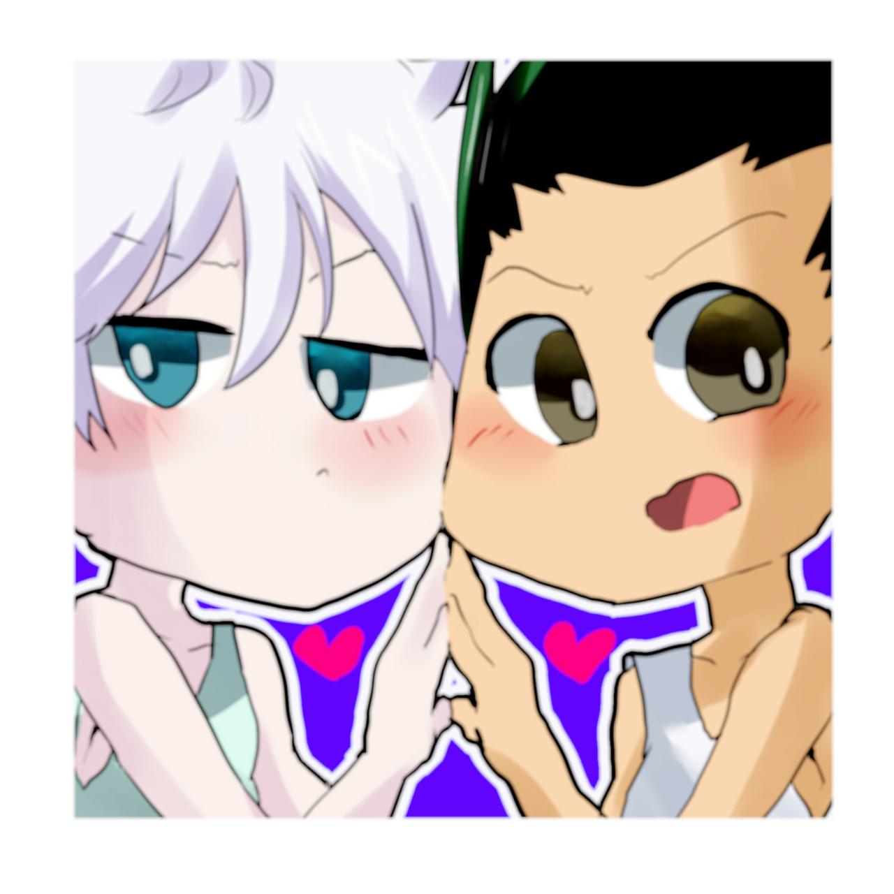 全职猎人奇犽·揍敌客和杰·富力士牙杰CP头像