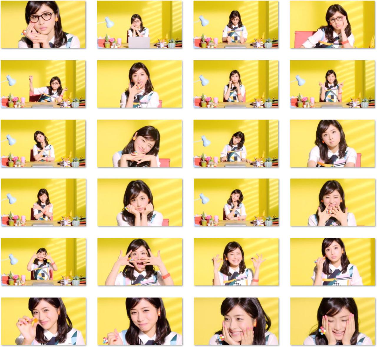 石原里美果汁软糖卖萌表情 预览图