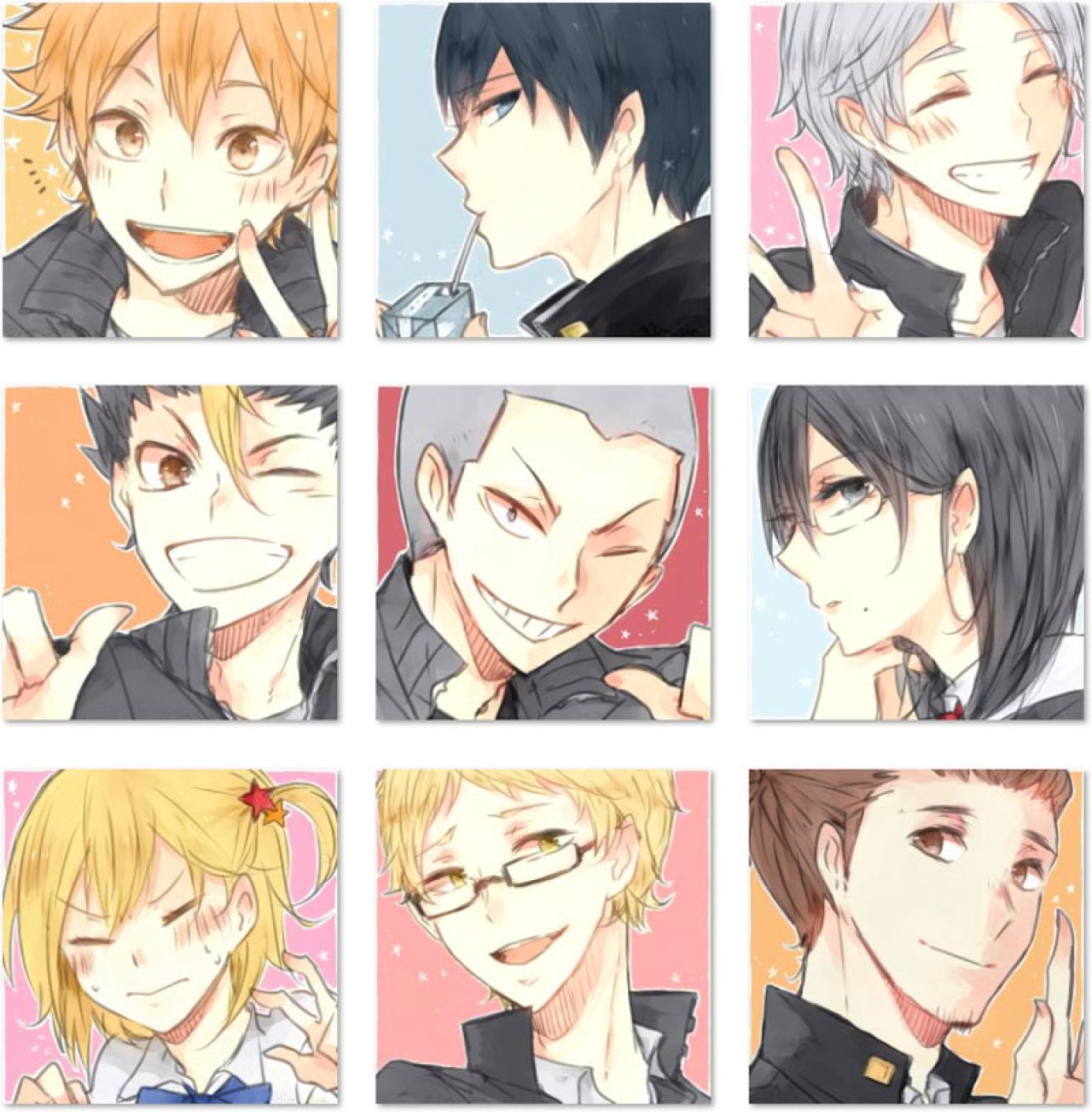 排球少年！！角色头像 预览图